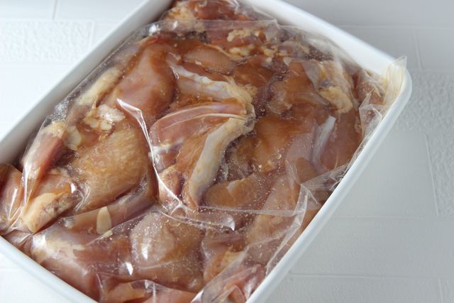 下味冷凍した肉